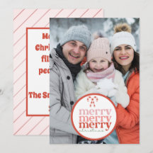 Foto på Festive God jul Candy cane Red Grönt Photo