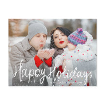 Foto på Festive Script glad helg