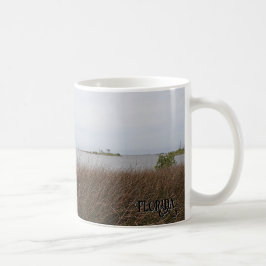 Foto på Florida Bukt Beach Forbidding Needlerush Kaffemugg