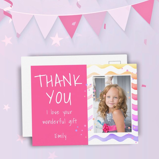 Foto på födelsedagstjudet Tack Vykort (Skapare uppladdad)