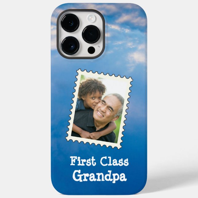 Foto på första klassens farfar Best Grandpa All an (Baksida)