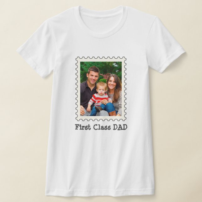 Foto på första klassens Pappa Best Pappa någonsin, T Shirt (Laydown)