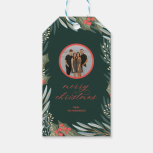 Foto på/från Juletiketter för vinter-utfyllning Presentetikett