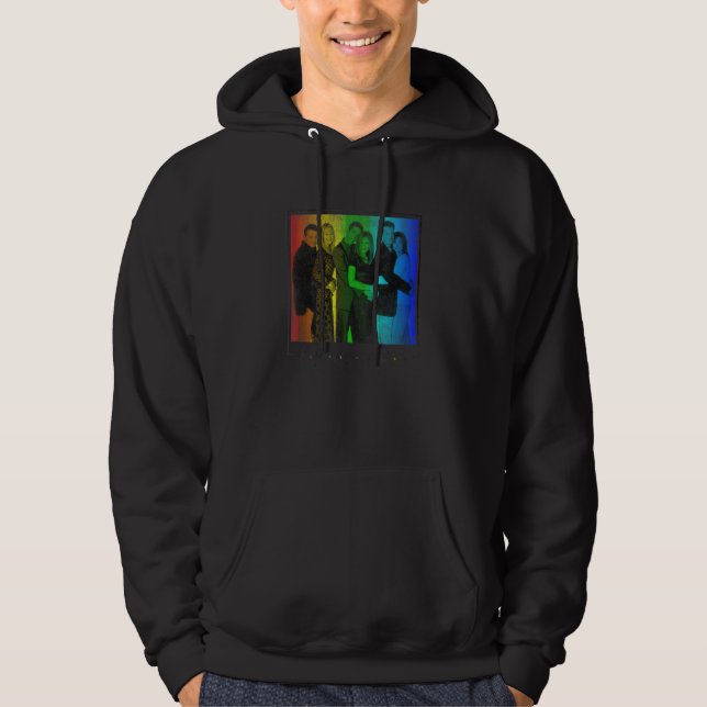 Foto på Friends Rainbow Group Photo Hoodie (Framsida)