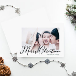 Foto på God jul med enkel och minimal Snyggt