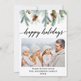 Foto på Gräs-koner för vattenfärg i kalligrafi Julkort