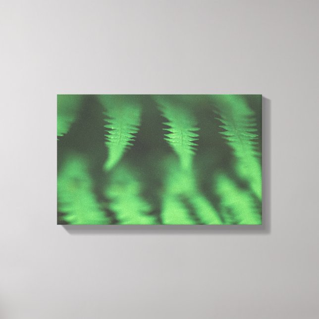 Foto på gröntens framsida canvastryck (Framsida)