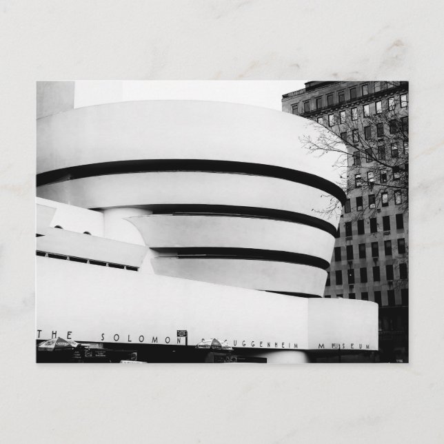 Foto på Guggenheim-museet i New York City Vykort (Framsida)