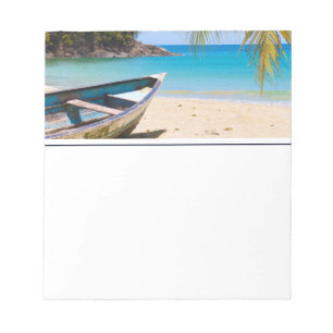 Foto på Idylliskt Tropical Beach Nature Anteckningsblock