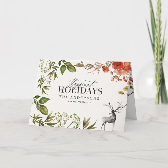 Foto på julfotboll för vattenfärg kort (Framsida)