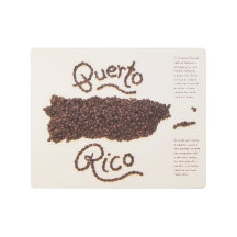 Foto på kaffebönor Puerto Rico Art