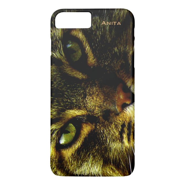 Foto på katt hypnotiserande ögon Case-Mate iPhone skal (Baksida)