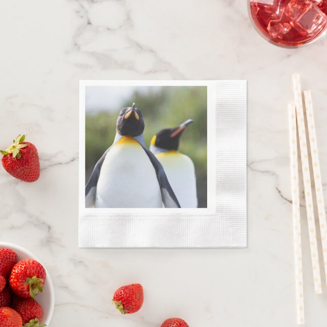 Foto på Kung Pingguins Pappersservett (Insitu)