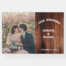 Foto på landsbyggsbröllopet på landsbygden i Rusti Gästböcker