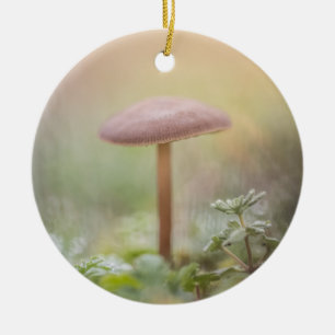 Foto på Little Mushroom-natur Julgransprydnad Keramik