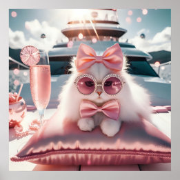 Foto på lyxlivsstilen Glamor mode Poster