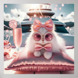 Foto på lyxlivsstilen Glamor mode Poster