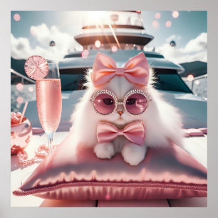 Foto på lyxlivsstilen Glamor mode Poster