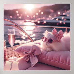 Foto på lyxlivsstilen Glamor mode Poster