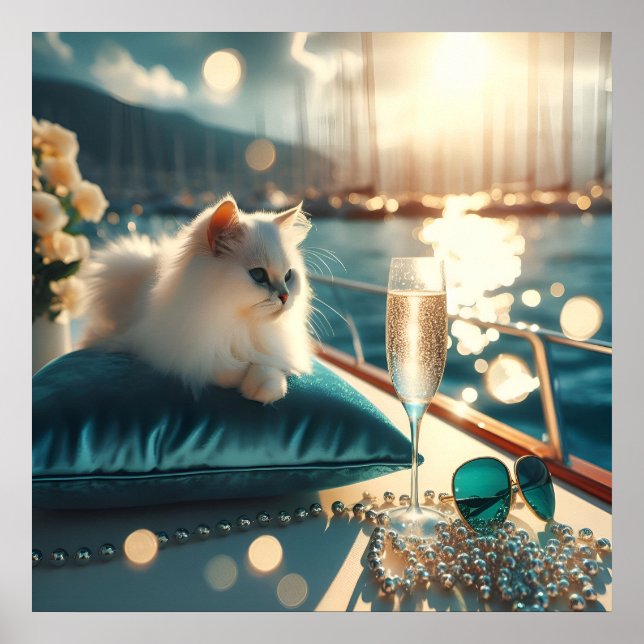 Foto på lyxlivsstilen Glamor mode Poster (Framsidan)