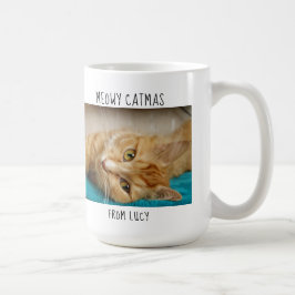 Foto på Meowy Catmas Världsmästare Cat Mamma namn Kaffemugg