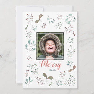 Foto på merry Moments Winter Branches Julkort