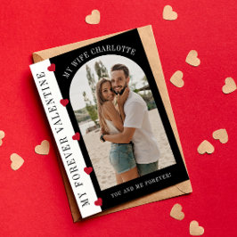 Foto på min moderna snyggt för alla Valentine Julkort