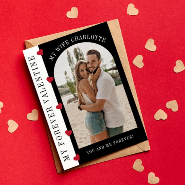 Foto på min moderna snyggt för alla Valentine Julkort (Skapare uppladdad)