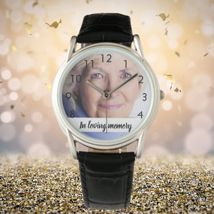 Foto på minnesfru armbandsur