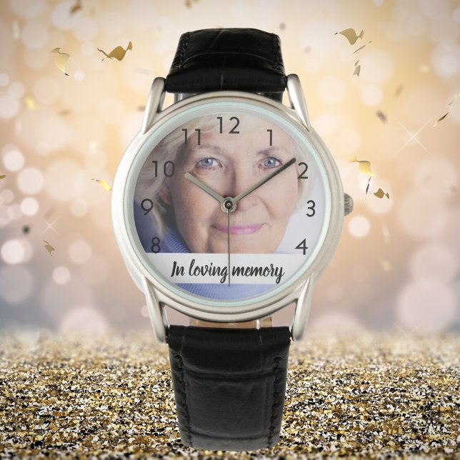 Foto på minnesfru armbandsur (Skapare uppladdad)