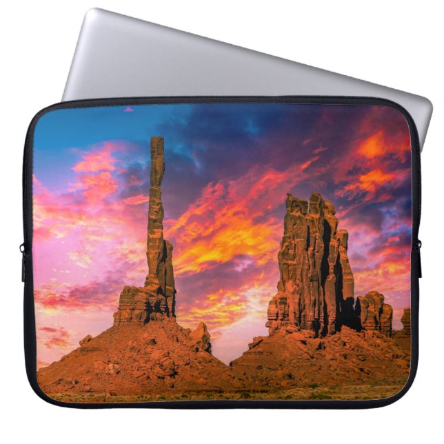 Foto på Monument Valley Laptop Fodral (Framsidan)