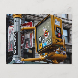 Foto på New York City Urban Street Vykort