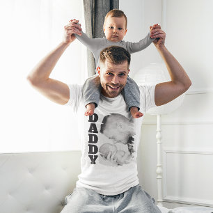 Foto på pappa Brushed Effect T Shirt