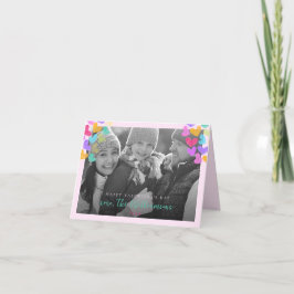 Foto på pastellhearter för alla hjärtans dag Cute  Helgkort