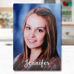 Foto på Personligen Anpassat namn<br><div class="desc">Ladda upp ett foto, lägg till en namn och skapa enkelt personligens fotoplack. Klicka på ANPASSA om du vill ändra texten färg eller texten storlek. Du kan ÖVERFÖRA DESIGN på andra Zazzle-produkter och justera den så att den passar de flesta Zazzle-objekt. Du kan också klicka på knappen CUSTOMIZE för att...</div>