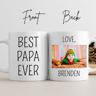 Foto på Personligen Best Pappa någonsin Grandpa Bi Mugg