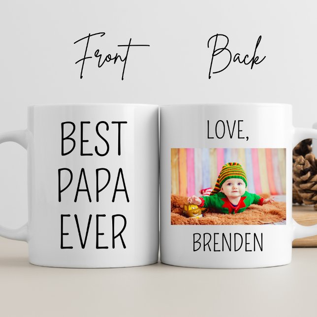Foto på Personligen Best Pappa någonsin Grandpa Bi Mugg (Skapare uppladdad)