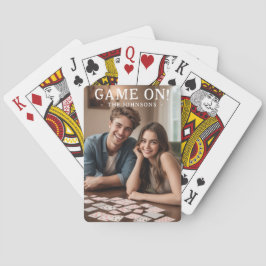 Foto på Personligen Spela på Par Anpassningsbar  Casinokort