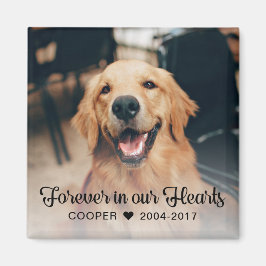 Foto på Pet Memorial Sympathy Magnet