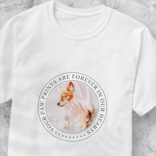 Foto på Pet Memorial Tass avtryck Hearts Elegant C T Shirt (Skapare uppladdad)