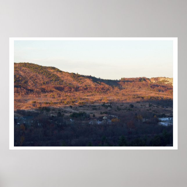 Foto på Pocono-bergen Poster (Framsidan)