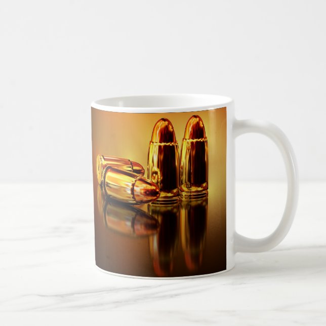 Foto på punktuppställningar i Personlig Guld Kaffemugg (Höger)