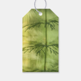 Foto på puzzlegräs presentetikett