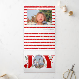 Foto på Red joy och bär jultomte helgdag