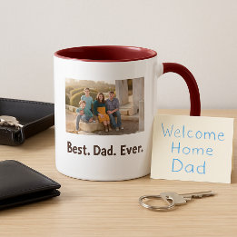 Foto på roligten Bästa Pappa någonsin i familjen Mugg