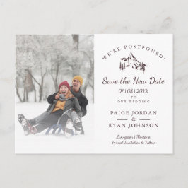 Foto på Rustic liggande berg Ändra datum Vykort