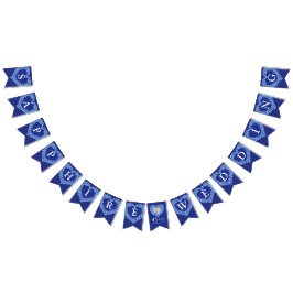 Foto på Sapphire bröllop 45-årsdagen anpassningsba Vimplar