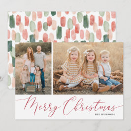 Foto på Script God jul Elegant 2 Julkort