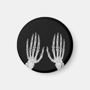 Foto på Skeleton Händer Xray Bild Human Anatomy Magnet