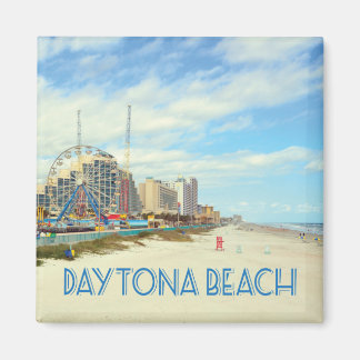 Foto på stranden Daytona Beach Florida Magnet